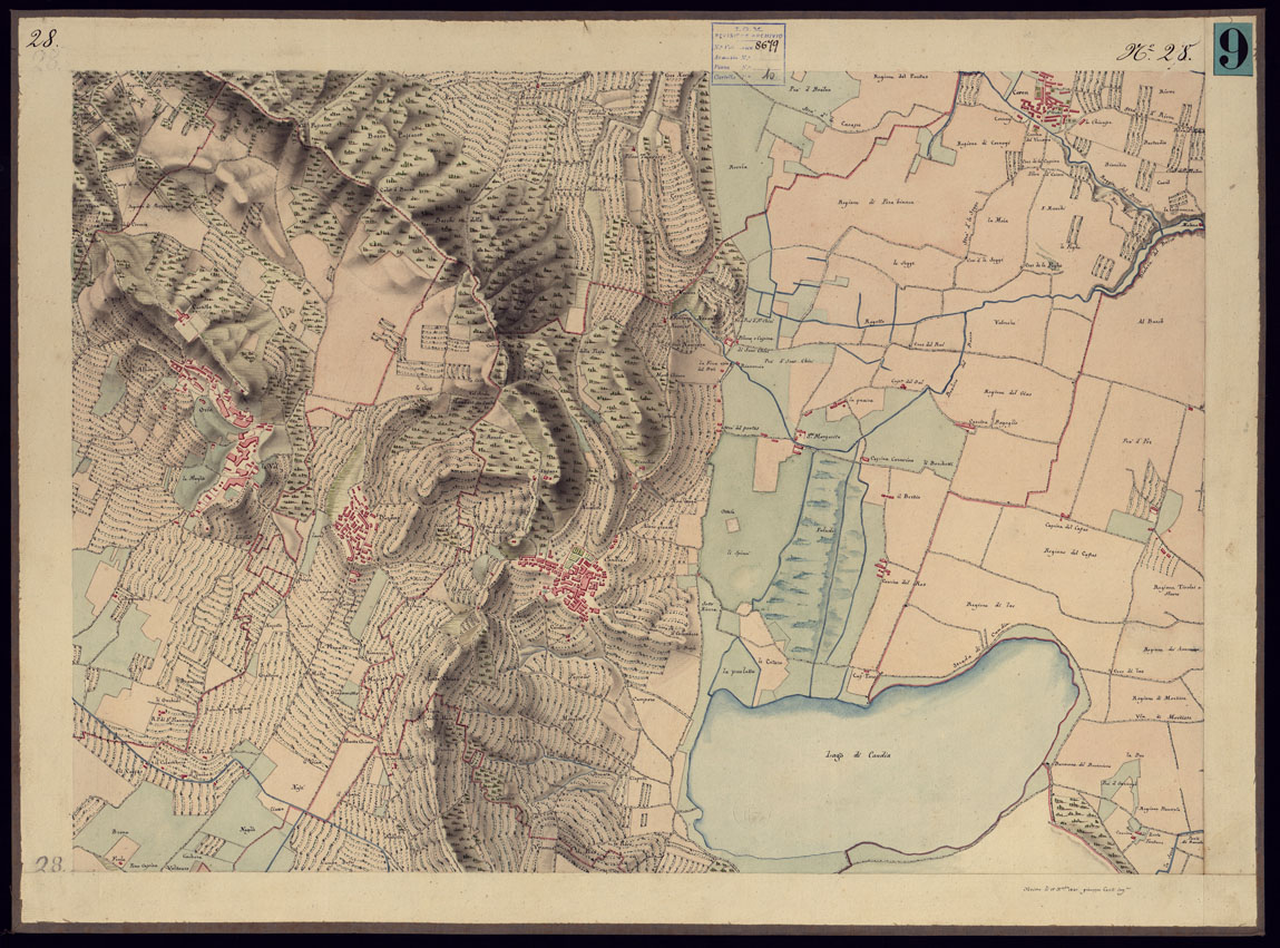 (N:8772) CARTA TOPOGRAFICA CHE SI ESTENDE SULLE PROVINCIE DI TORINO ED IN GRAN PARTE DEL CANAVESE - FOGLIO 28. (CA000885) Carte e stampe antiche: riproduzione a colori su carta (formato A1)