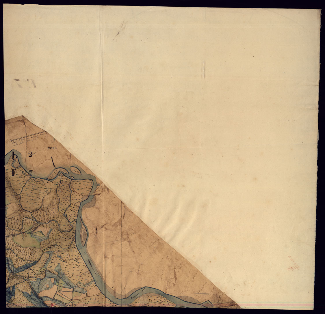 (N:14409) CARTA TOPOGRAFICA DELLA PROVINCIA DI MORTARA - FOGLIO 7 FRONTE/RETRO. (CA000914, CA000915) Carte e stampe antiche: riproduzione a colori su carta (formato A1)