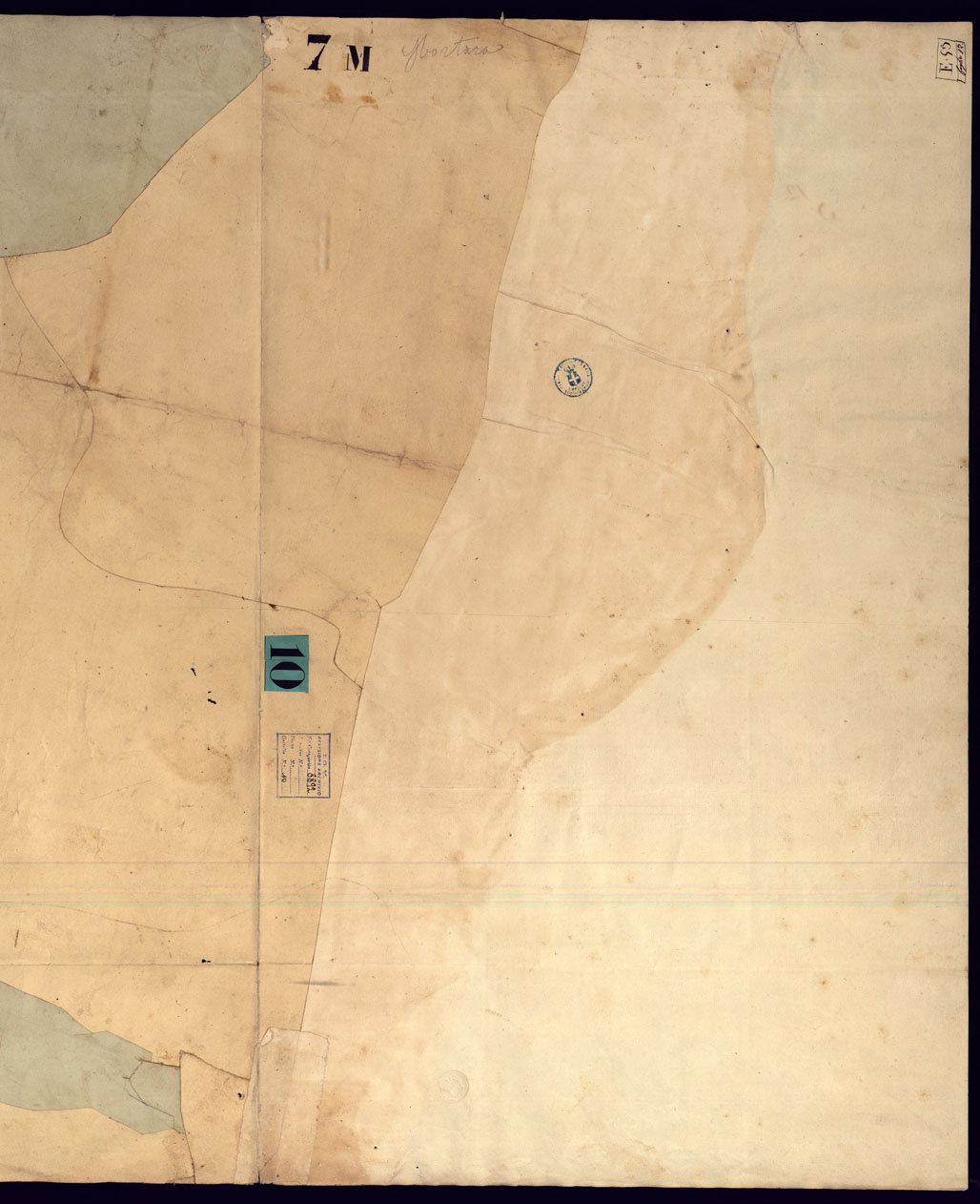 (N:14406) CARTA TOPOGRAFICA DELLA PROVINCIA DI MORTARA - FOGLIO 13 FRONTE/RETRO.
 (CA000930, CA000931, CA000932, CA000933) Carte e stampe antiche: riproduzione a colori su carta (formato A1)