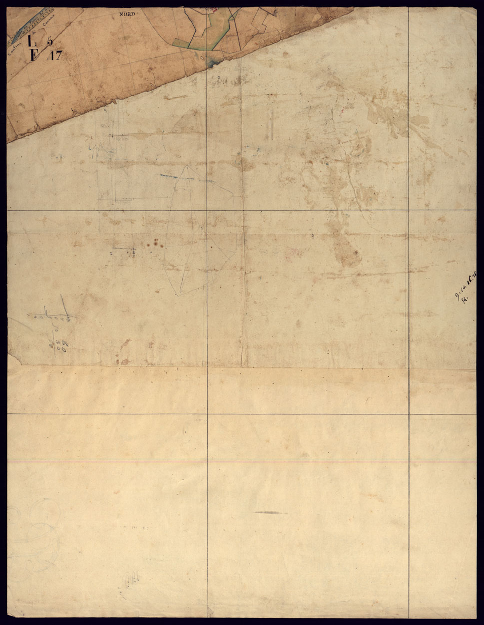 (N:14201) CARTA TOPOGRAFICA DELLA PROVINCIA DI MORTARA - FOGLIO 17 FRONTE/RETRO. (CA000950, CA000951) Carte e stampe antiche: riproduzione a colori su carta (formato A1)