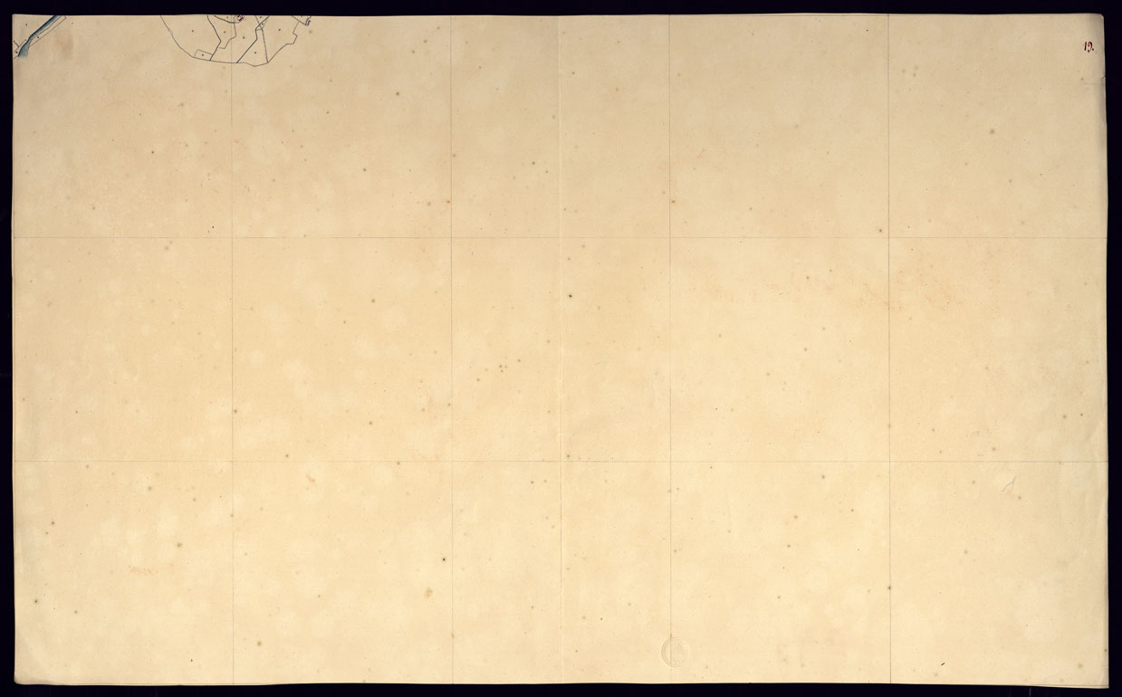 (N:23171) CARTA DELLA LUMELLINA RIDOTTA NELL'UFFICIO TOPOGRAFICO NE' MESI DI MAGGIO E GIUGNO 1816 - FOGLIO 19. (CA000973) Carte e stampe antiche: riproduzione a colori su carta (formato A1)