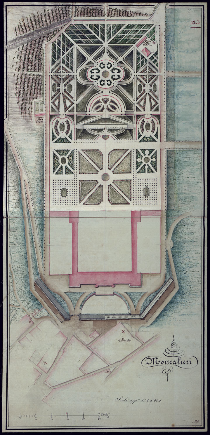 (N:2737) MONCALIERI (CA001489) Carte e stampe antiche: riproduzione a colori su carta (formato A1)