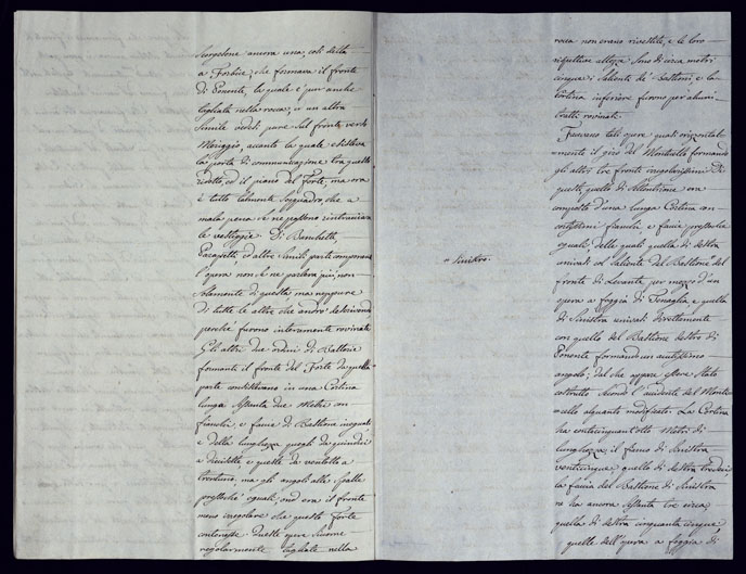 (N:3738) PIANO GEOMETRICO DELLA POSIZIONE E DELLE ROVINE DEL FORTE DI DEMONTE DISEGNATO E LEVATO ALLA SCALA DI 1 500 DAL  POSTULANTE DISEGNATORE D'ORDINE DEL MAGG. GENERALE CAPO DELLO STATO MAGGIORE GENERALE BARONE DI MONTHOUX CON ALLEGATO LIBRETTO DESCRITTIVO (CA001640, CA001643, CA001644, CA001645, CA001646, CA001647, CA001648, CA001649, CA001650) Carte e stampe antiche: riproduzione a colori su carta (formato A1)