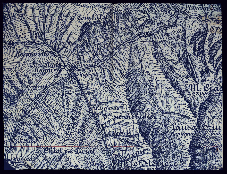 (N:23483) CARTA DEL MONCENISIO - RIPARTO PRIMO SUD-EST - FOGLIO 2. (CA001771) Carte e stampe antiche: riproduzione a colori su carta (formato A1)