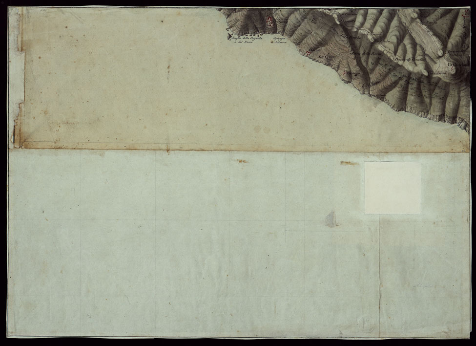 (N:16462) RIVIERA DI LEVANTE ALLA QUARTA DELLA SCALA DI SAVOIA OSSIA DI 1 A 9.450 ESEGUITA NEGLI ANNI 1816. 1822. 23. 24. 25. 1826 e 1827 - FOGLIO 2. (CA002506) Carte e stampe antiche: riproduzione a colori su carta (formato A1)