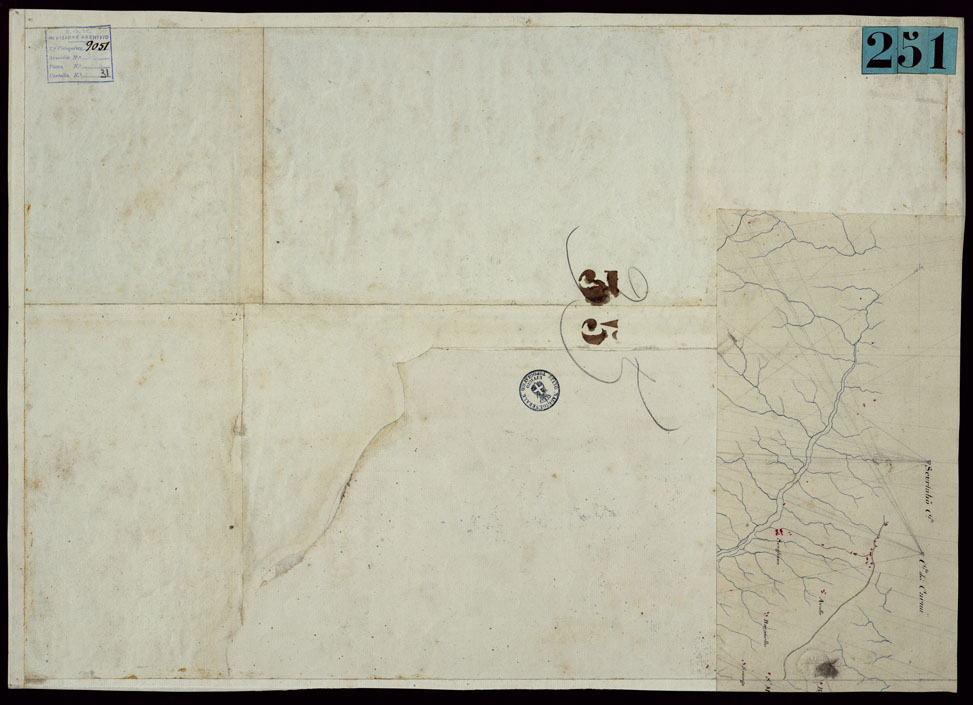 (N:16495) RIVIERA DI LEVANTE ALLA QUARTA DELLA SCALA DI SAVOIA OSSIA DI 1 A 9.450 ESEGUITA NEGLI ANNI 1816. 1822. 23. 24. 25. 1826 e 1827 - FOGLIO 35. (CA002539, CA002540) Carte e stampe antiche: riproduzione a colori su carta (formato A1)