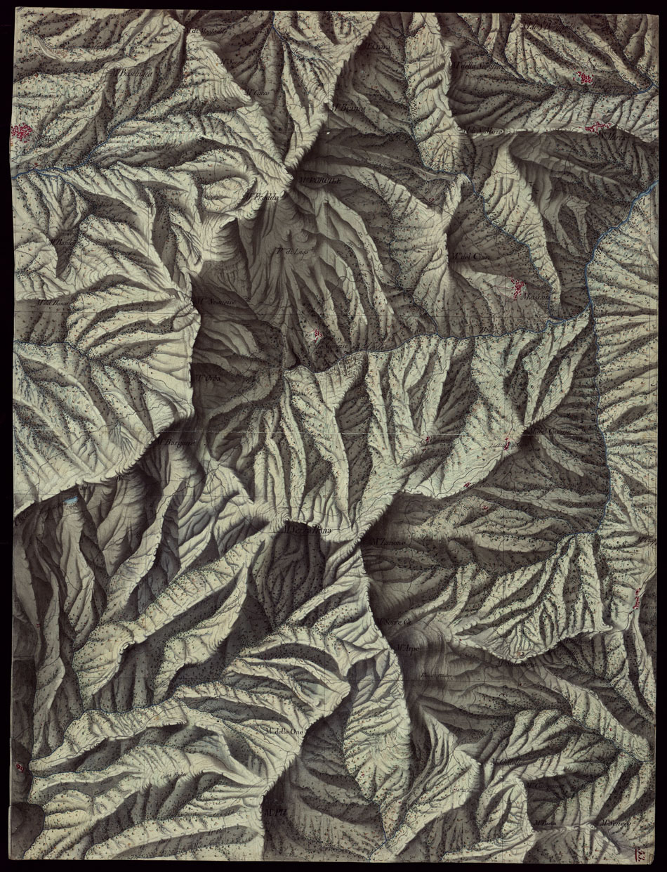 (N:16511) RIVIERA DI LEVANTE ALLA QUARTA DELLA SCALA DI SAVOIA OSSIA DI 1 A 9.450 ESEGUITA NEGLI ANNI 1816. 1822. 23. 24. 25. 1826 e 1827 - FOGLIO 53. (CA002558) Carte e stampe antiche: riproduzione a colori su carta (formato A1)