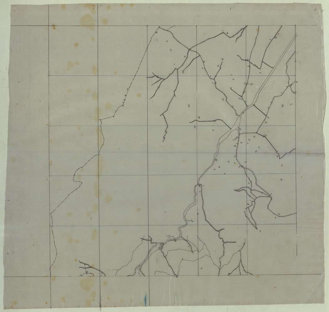(N:23841) COMUNE DI ORTONOVO LUCIDI DI CAMPAGNA - FOGLIO 5 (CA003112) Carte e stampe antiche: riproduzione a colori su carta (formato A1)