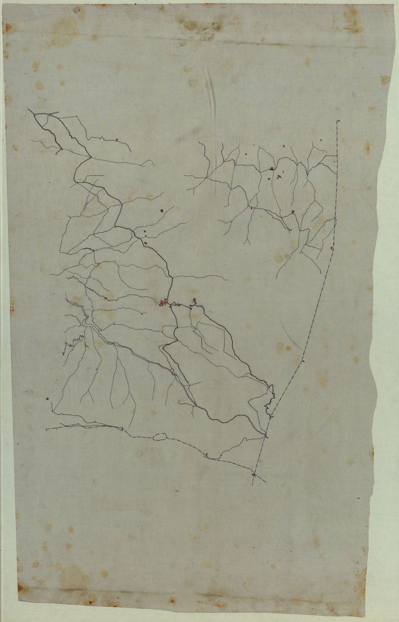 (N:23852) COMUNE DI ORTONOVO LUCIDI DI CAMPAGNA - FOGLIO 16 (CA003123) Carte e stampe antiche: riproduzione a colori su carta (formato A1)