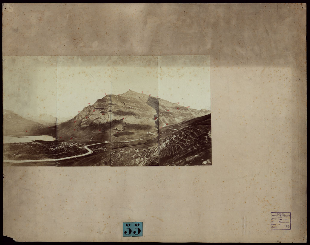 (N:23993) TRENTADUE PANORAMI FOTOGRAFICI ESEGUITI DAL TENENTE DI STATO MAGGIORE SIG. MANZI NEL 1876, PER STUDI SULLA FOTOTOPOGRAFIA (CA003481) Carte e stampe antiche: riproduzione a colori su carta (formato A1)