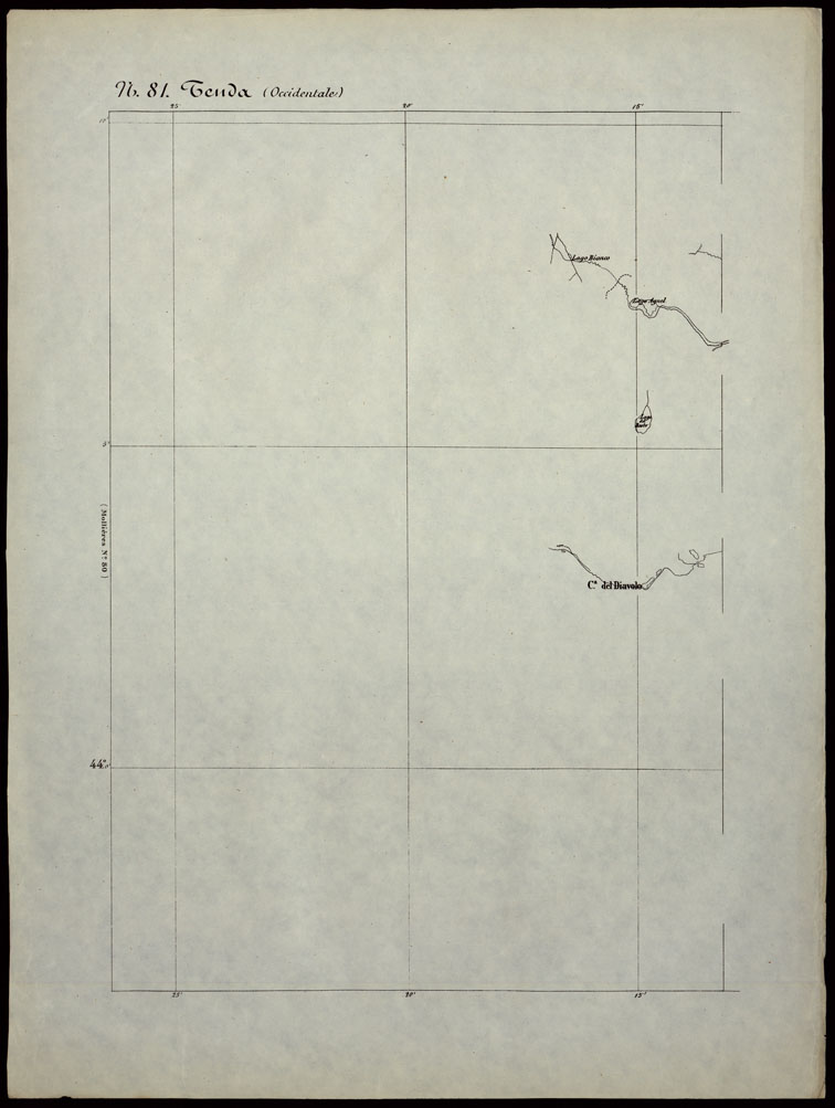 (N:24322) CARTA TOPOGRAFICA DEGLI STATI IN TERRAFERMA DI S.M. IL RE DI SARDEGNA ALLA SCALA DI 1.A 50.000. OPERA DEL CORPO REALE DELLO STATO MAGGIORE - FOGLIO N.81. - TENDA + DOCUMENTO DI AGGIORNAMENTO PARTE OCCIDENTALE E ORIENTALE (CA003861, CA003862, CA003863) Carte e stampe antiche: riproduzione a colori su carta (formato A1)