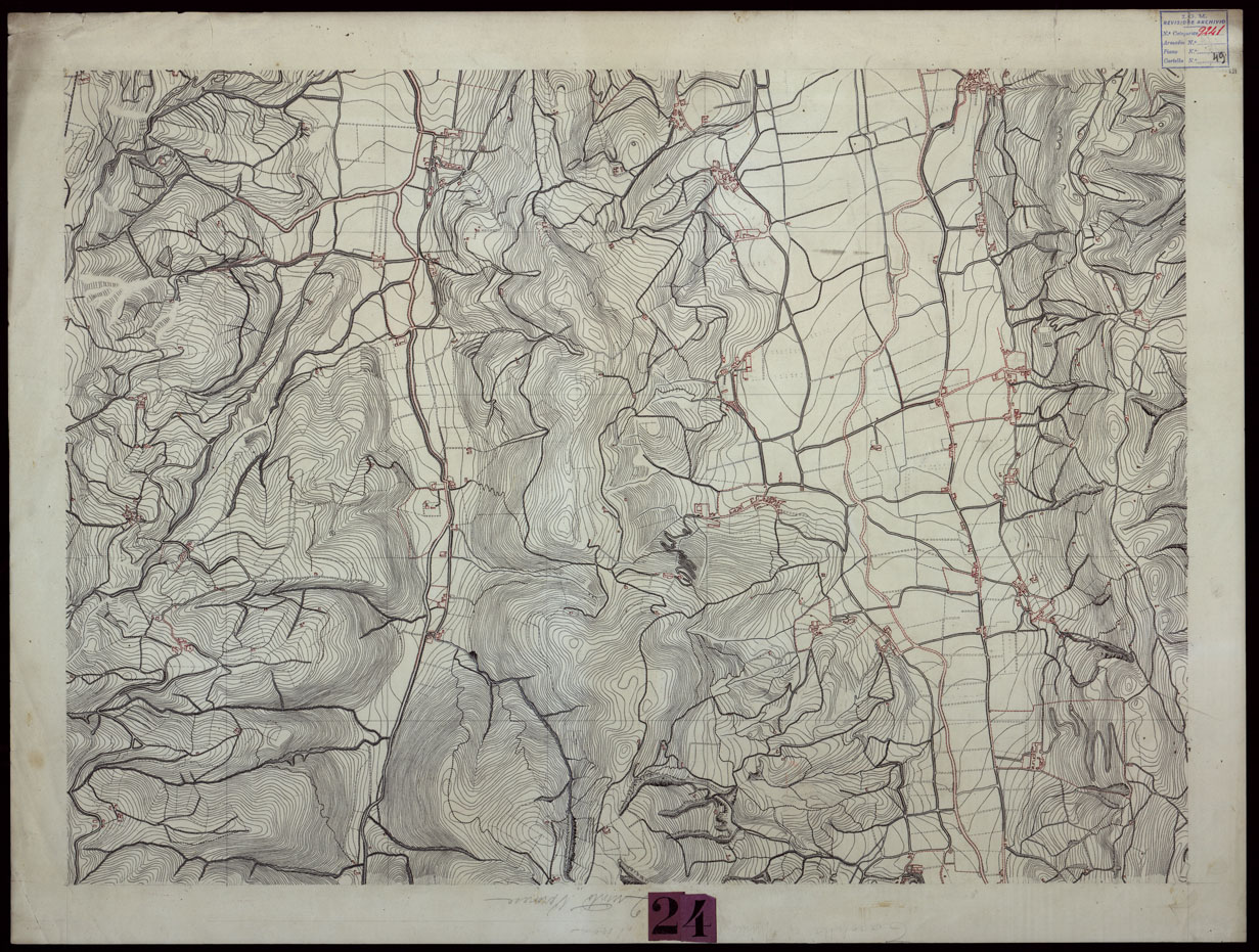 (N:9605) DINTORNI DI VERONA (CA004202) Carte e stampe antiche: riproduzione a colori su carta (formato A1)
