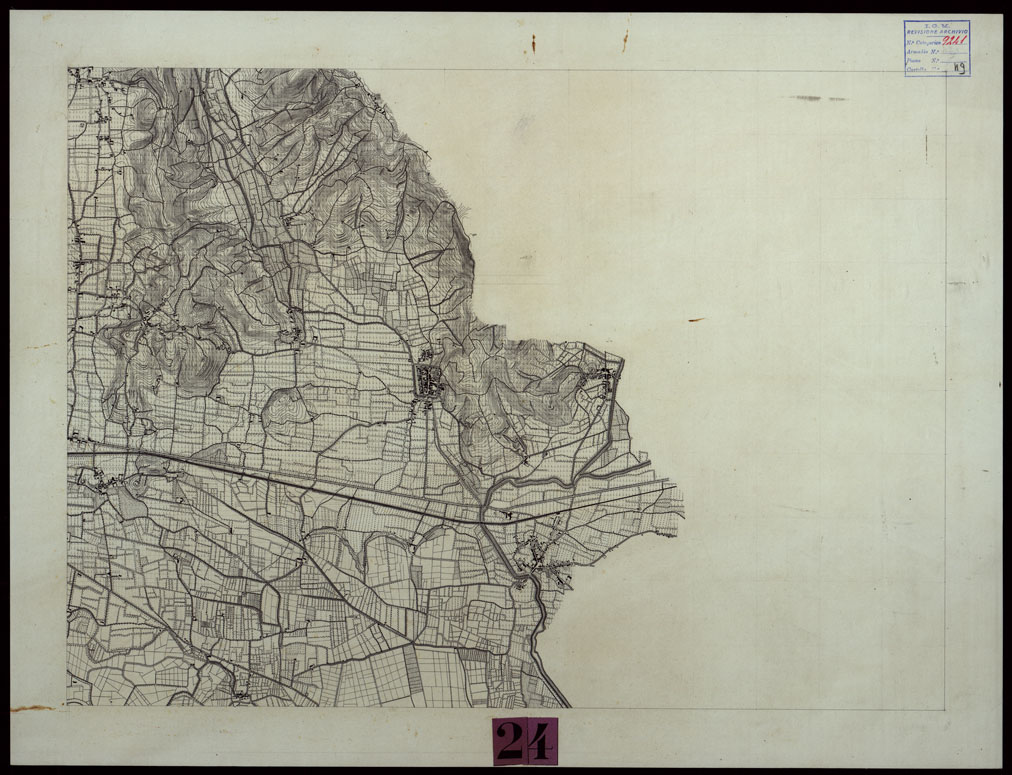 (N:9600) DINTORNI DI VERONA (CA004212) Carte e stampe antiche: riproduzione a colori su carta (formato A1)
