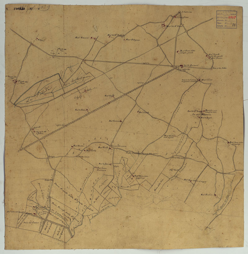 (N:12801) MINUTE ORIGINALI DI CAMPAGNA DELLE LEVATE AL 20.000 DELLA CARTA  DEL REAME DI NAPOLI ANNESSI GRAFICI E SCHIZZI DI NESSUN VALORE - Castel Morrone (CA006460) Carte e stampe antiche: riproduzione a colori su carta (formato A1)