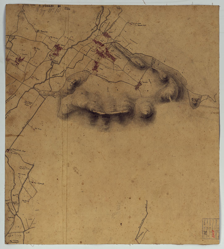 (N:16419) MINUTE ORIGINALI DI CAMPAGNA DELLE LEVATE AL 20.000 DELLA CARTA  DEL REAME DI NAPOLI ANNESSI GRAFICI E SCHIZZI DI NESSUN VALORE - Pastorano - Camigliano (CA006470) Carte e stampe antiche: riproduzione a colori su carta (formato A1)