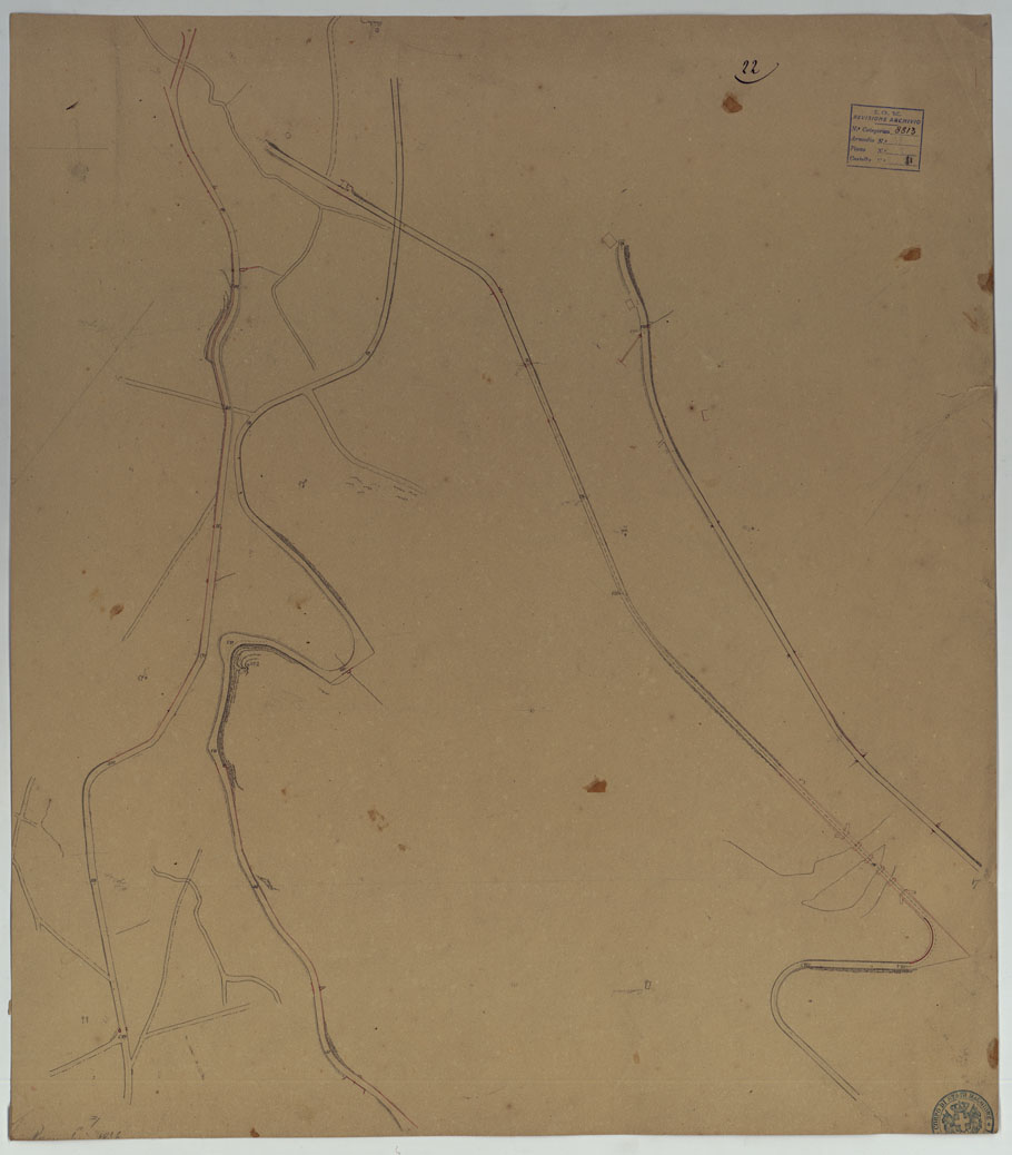 (N:10815) ISOLETTA E DINTORNI -TAVOLA 22. (CA006681) Carte e stampe antiche: riproduzione a colori su carta (formato A1)