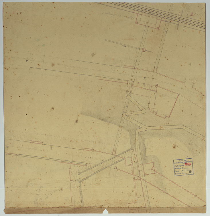 (N:15723) Scavi di Pompei - Foglio 1 (CA006760) Carte e stampe antiche: riproduzione a colori su carta (formato A1)
