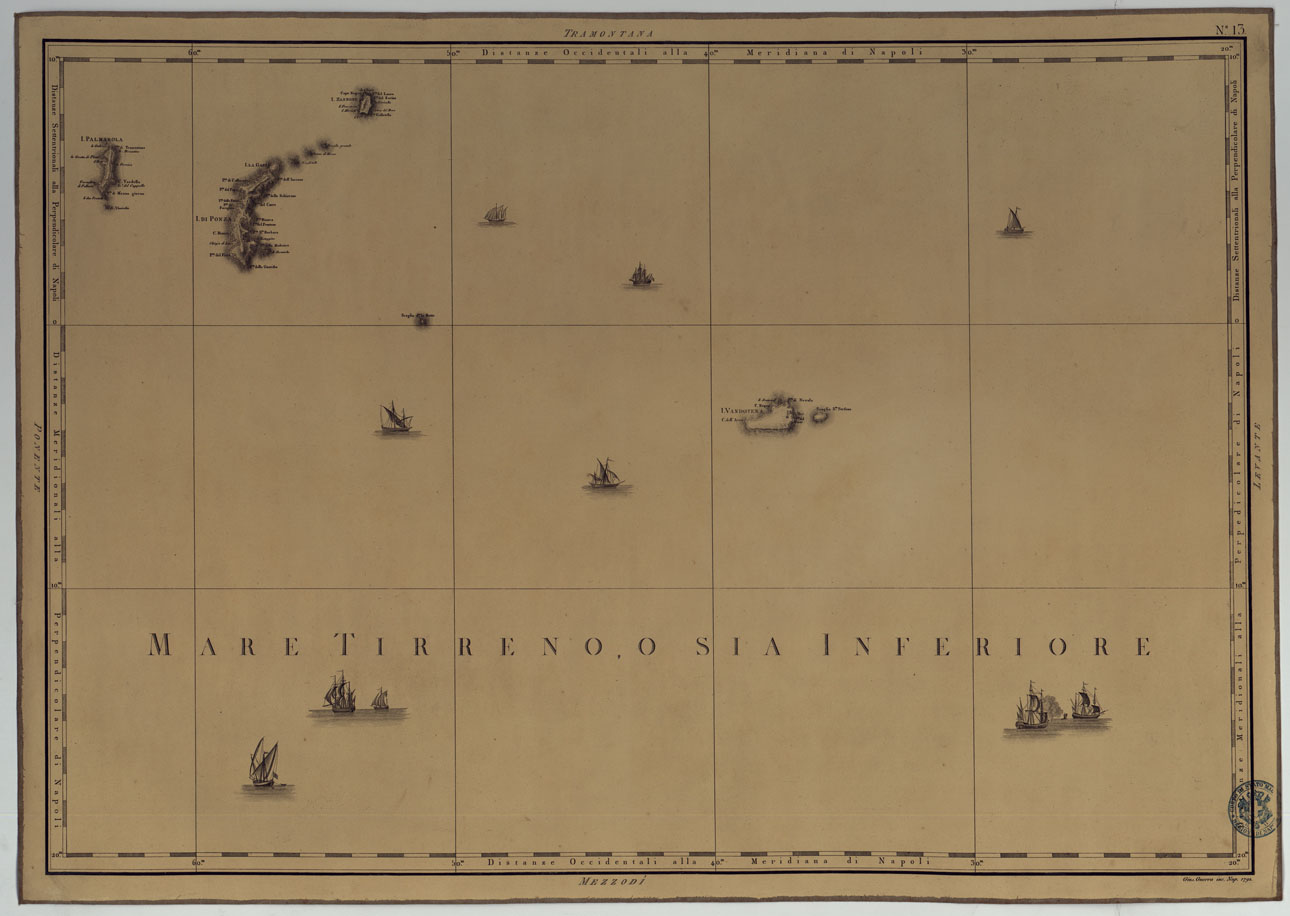 (N:4874) ATLANTE GEOGRAFICO DEL REGNO DI NAPOLI DELINEATO PER ORDINE DI FERDINANDO IV RE DELLE DUE SICILIE &C., &C., DA GIO. ANTONIO RIZZI ZANNONI GEOGRAFO DI SUA MAESTA' E TERMINATO NEL 1808 - TAVOLA 13. (CA006954) Carte e stampe antiche: riproduzione a colori su carta (formato A1)