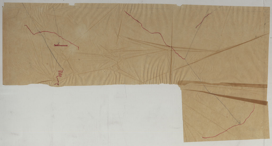 (N:25074) CARTA TOPOGRAFICA ED IDROGRAFICA DEI CONTORNI DI NAPOLI LEVATA PER ORDINE DI S.M. FERDINANDO I RE DEL REGNO DELLE DUE SICILIE DAGLI UFFIZIALI DELLO STATO MAGGIORE E DALL'INGEGNERI TOPOGRAFI NEGLI ANNI 1817-1818-1819 - VELINA. (CA007128) Carte e stampe antiche: riproduzione a colori su carta (formato A1)
