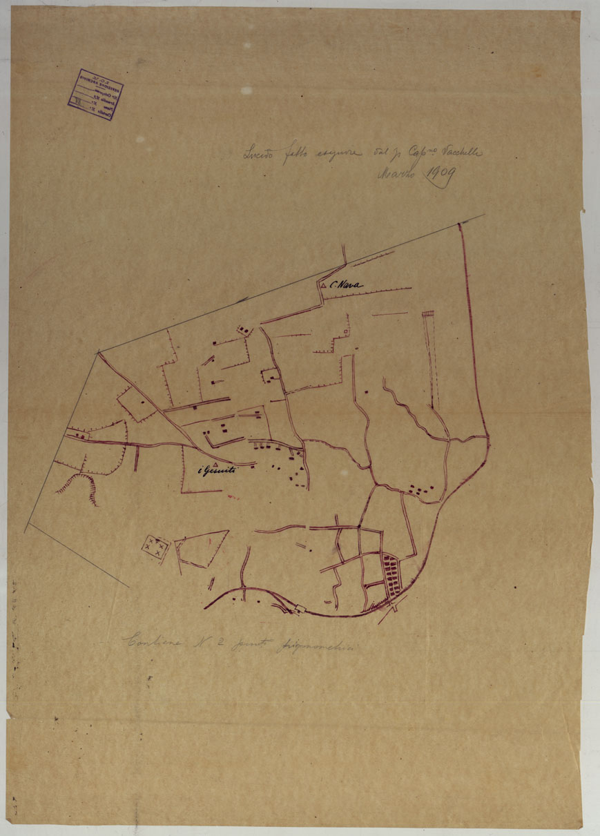 (N:16969) SIRACUSA E DINTORNI - LUCIDO 2. (CA007304) Carte e stampe antiche: riproduzione a colori su carta (formato A1)