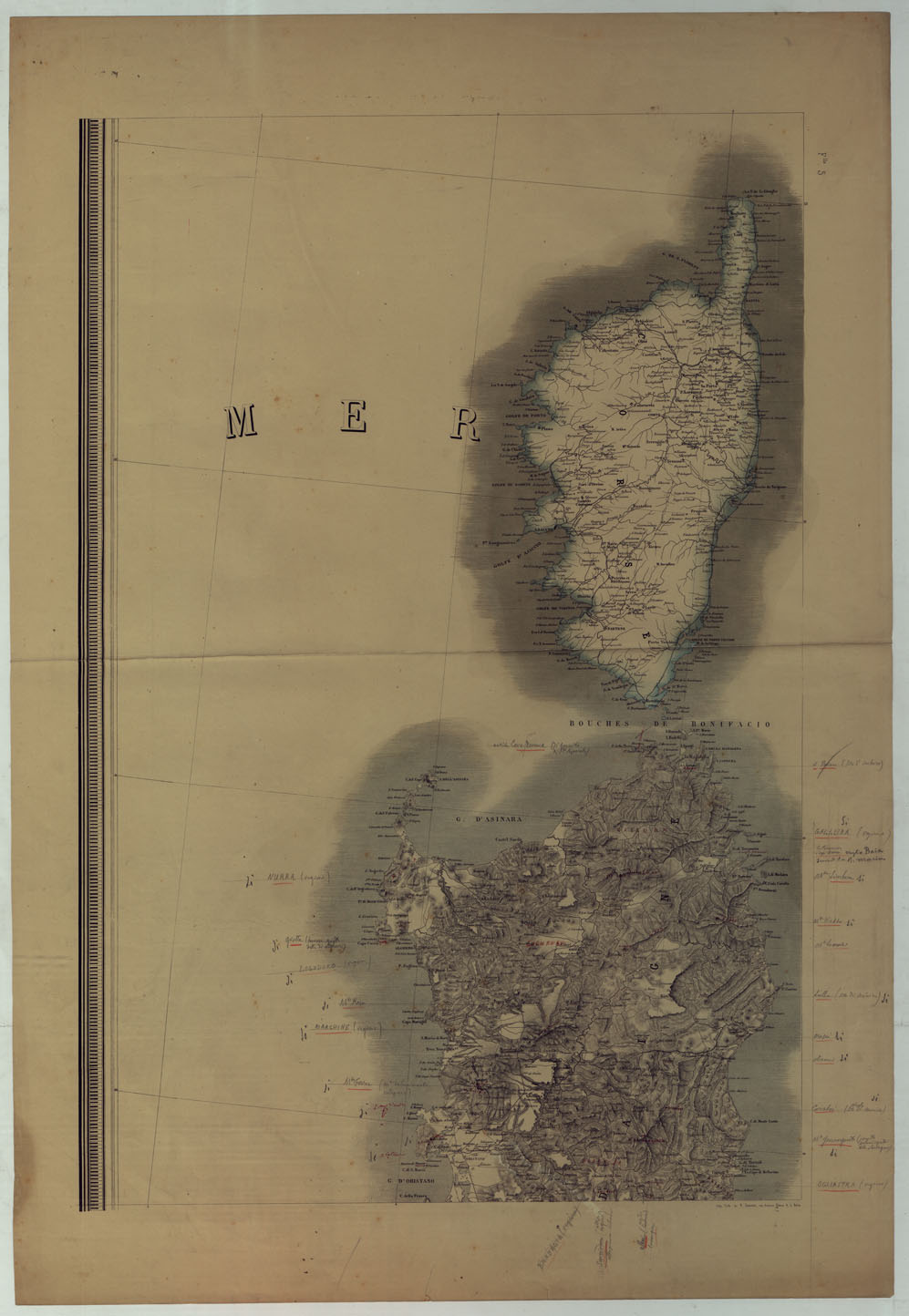 (N:17251) CARTE DU ROYAUME D'ITALIE - Foglio 5
 (CA007803) Carte e stampe antiche: riproduzione a colori su carta (formato A1)