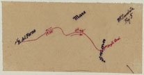 (N:25358) CARTA ITINERARIA D'ITALIA PER GLI ALPINI NORMALI D'ARCHIVIO CON AGGIORNAMENTO FINO AL 1910 EDIZIONE COMPLETA ANNO 1907 - FOGLIO 5 M. CEVEDALE. (CA007883, CA007884) Carte e stampe antiche: riproduzione a colori su carta (formato A1)