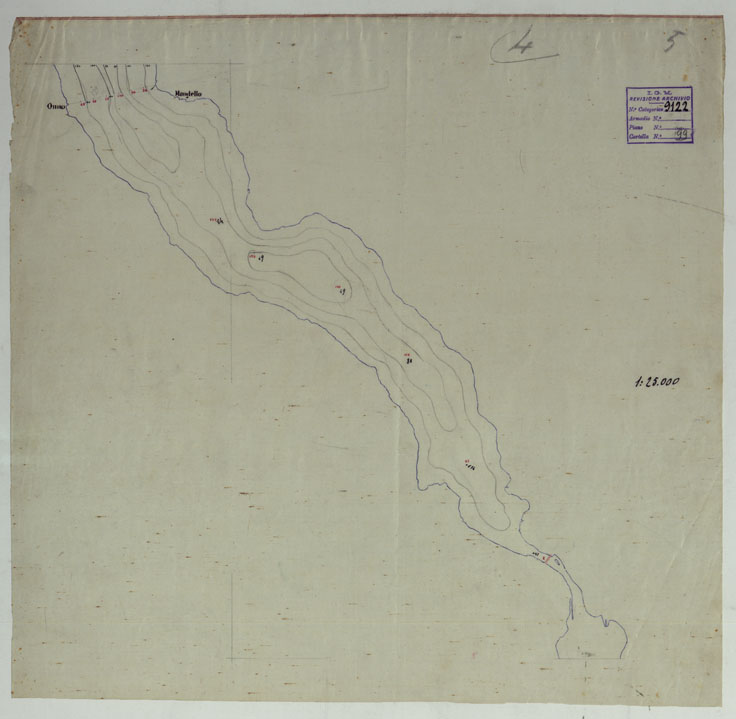 (N:25345) LAGO DI COMO - LUCIDO (CA008131) Carte e stampe antiche: riproduzione a colori su carta (formato A1)