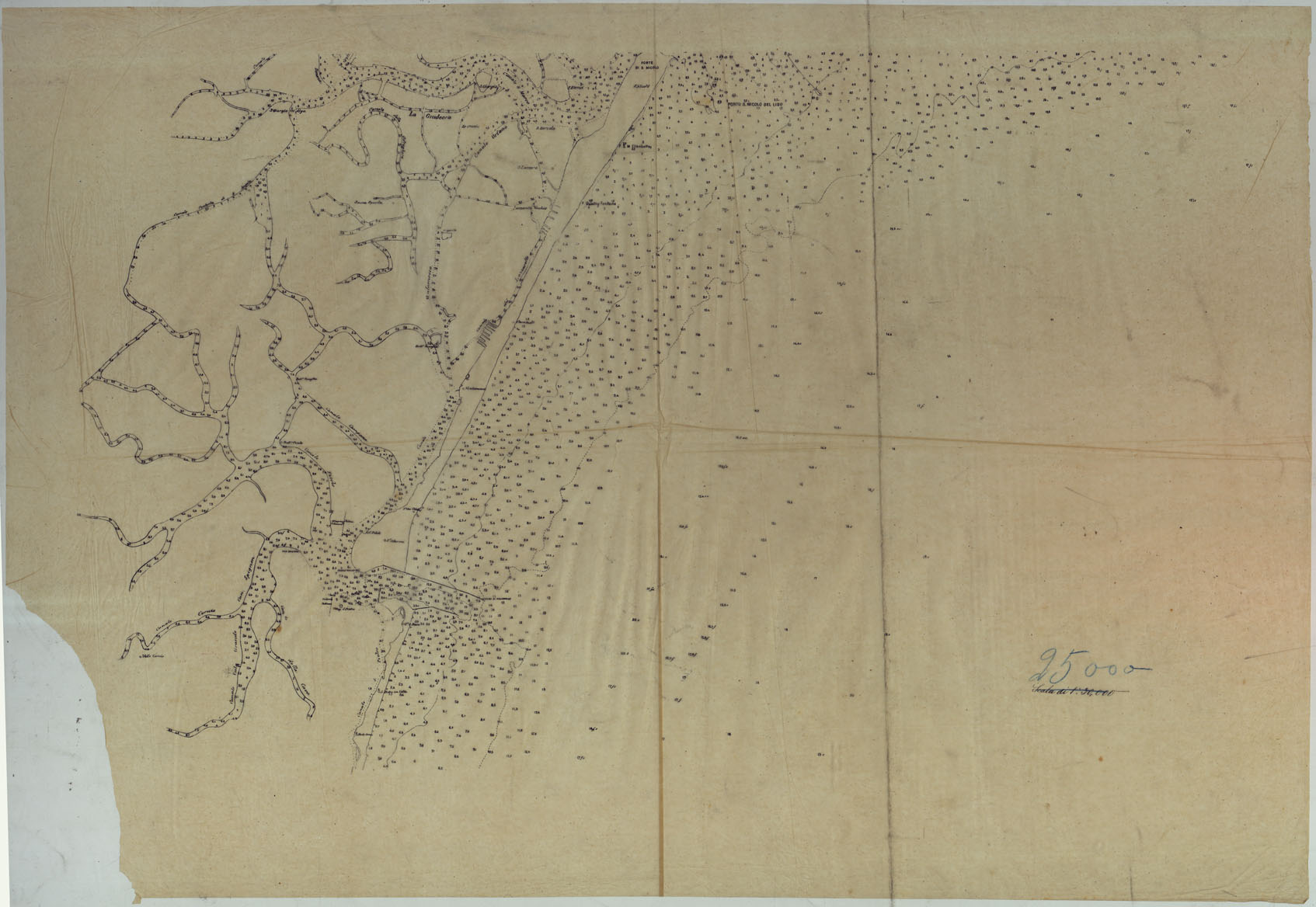 (N:33119) LAGUNA VENETA - LUCIDO (CA008149) Carte e stampe antiche: riproduzione a colori su carta (formato A1)
