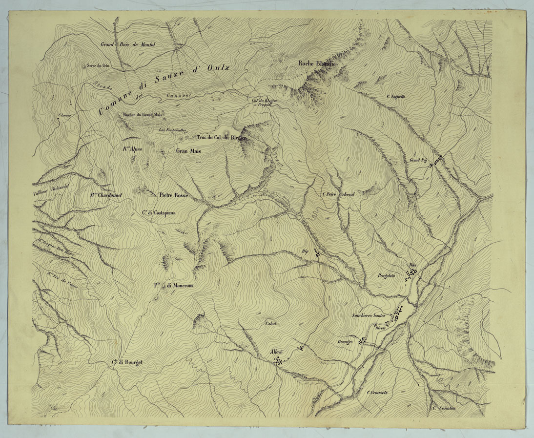 (N:17834) ALCUNE MINUTE MONTATE SU TELA - FOGLIO 3.
 (CA008410) Carte e stampe antiche: riproduzione a colori su carta (formato A1)