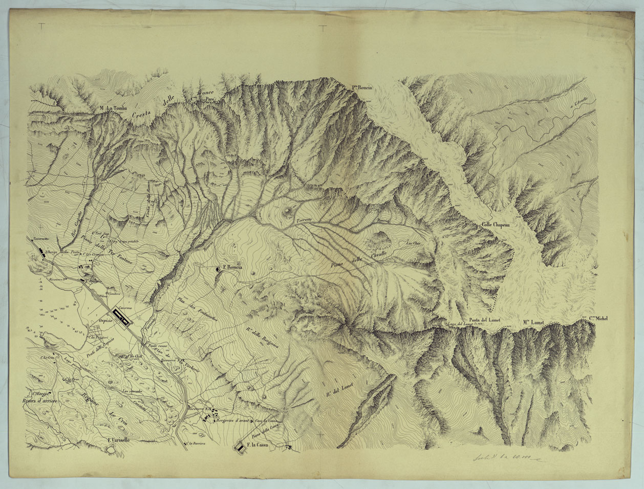 (N:17838) ALCUNE MINUTE MONTATE SU TELA - FOGLIO 6.
 (CA008413) Carte e stampe antiche: riproduzione a colori su carta (formato A1)