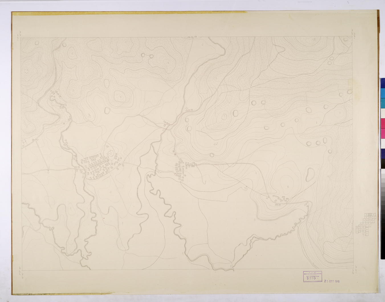 (N:26168) GROTTE DI POSTUMIA - FOGLIO 22. (CA009377) Carte e stampe antiche: riproduzione a colori su carta (formato A1)