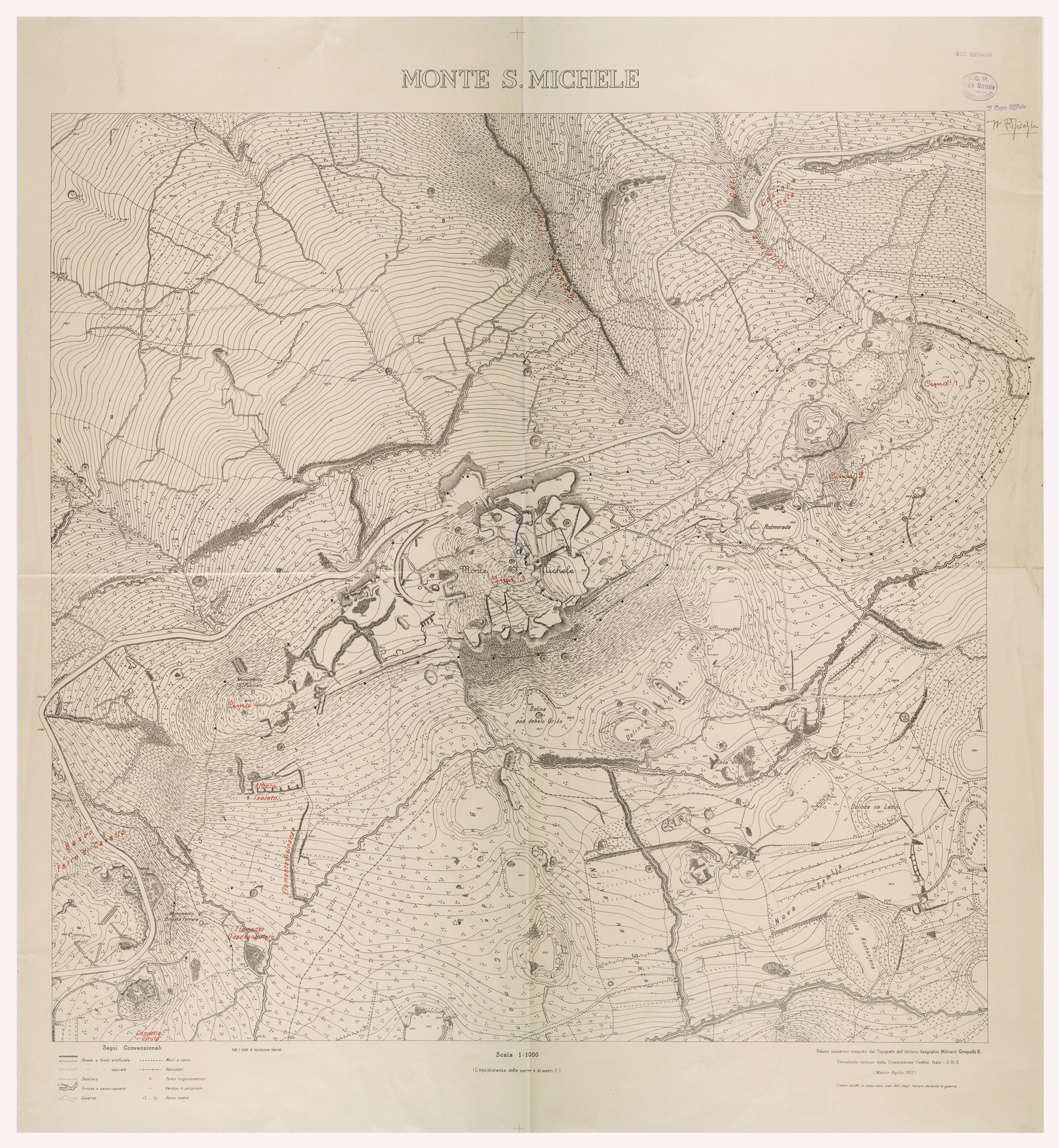 (N:26191) MONTE S. MICHELE (CA009401) Carte e stampe antiche: riproduzione a colori su carta (formato A1)