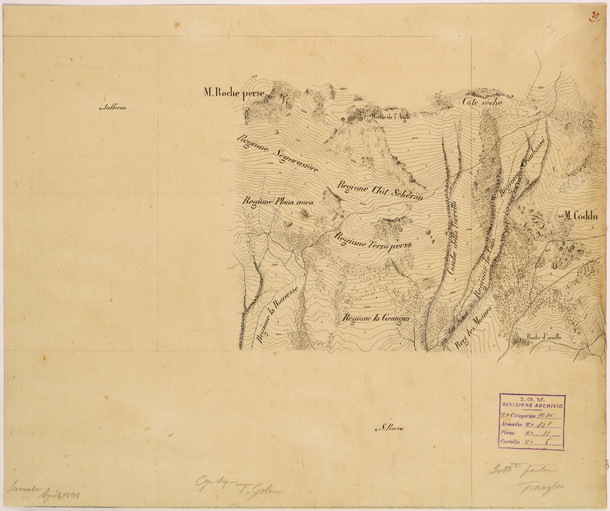 (N:28196) VALLE DORIA E BARDONECCHIA - FOGLIO 39
 (SE001907) Carte e stampe antiche: riproduzione a colori su carta (formato A2)