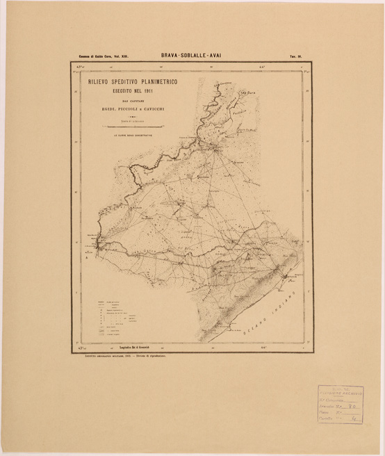 (N:28162) BRAVA SOBLALLE AVAI (SE002049) Carte e stampe antiche: riproduzione a colori su carta (formato A2)
