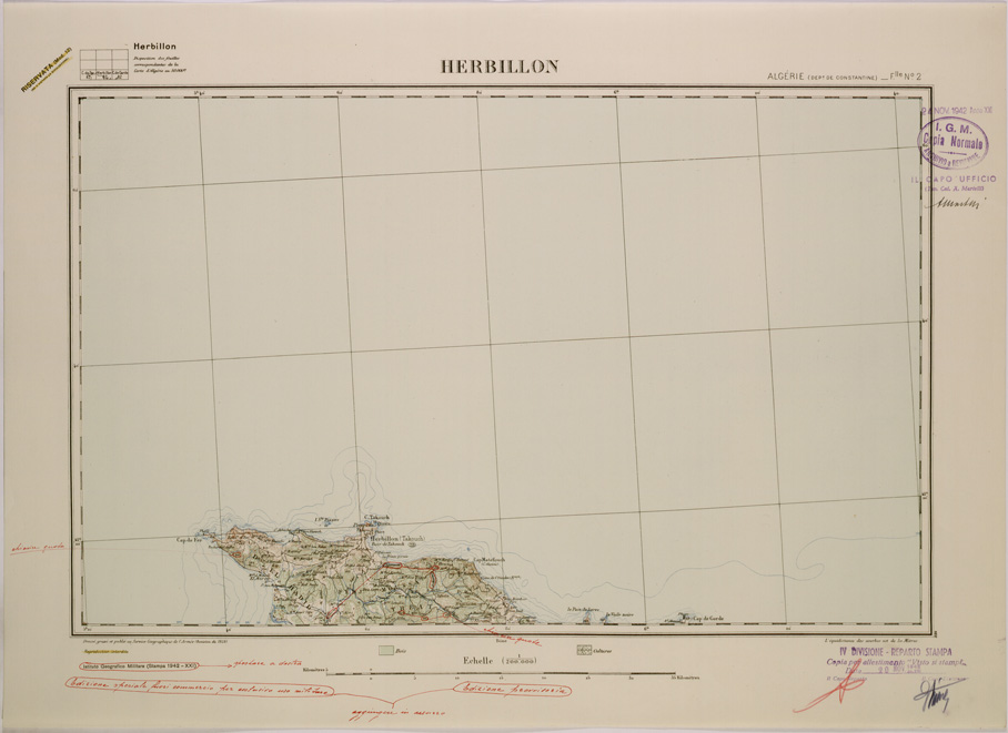 (N:29128) ALGERIA HERBILLON FOGLIO 2 (SE002899) Carte e stampe antiche: riproduzione a colori su carta (formato A2)