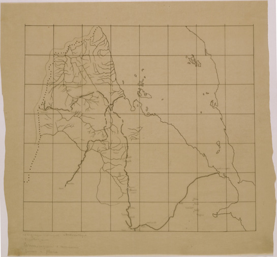 (N:29899) CARTA GEOLOGICA DELL' ERITREA - FOGLIO 4 (SE003766) Carte e stampe antiche: riproduzione a colori su carta (formato A2)