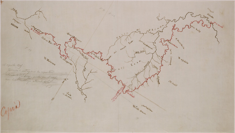 (N:30179) FERROVIA ASMARA - GHINDA (SE004084) Carte e stampe antiche: riproduzione a colori su carta (formato A2)