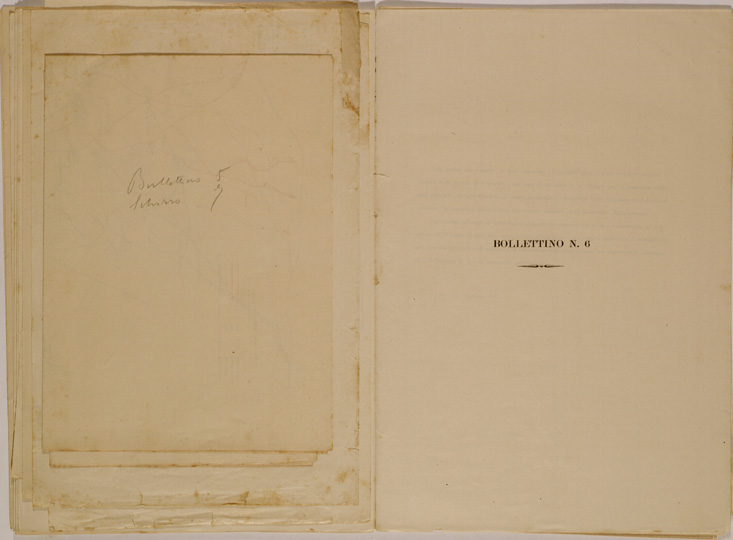 (N:30625) SPEDIZIONE IN TRIPOLITANIA ED IN CIRENAICA - BOLLETTINO N. 6 B. 6. (SE004641) Carte e stampe antiche: riproduzione a colori su carta (formato A2)