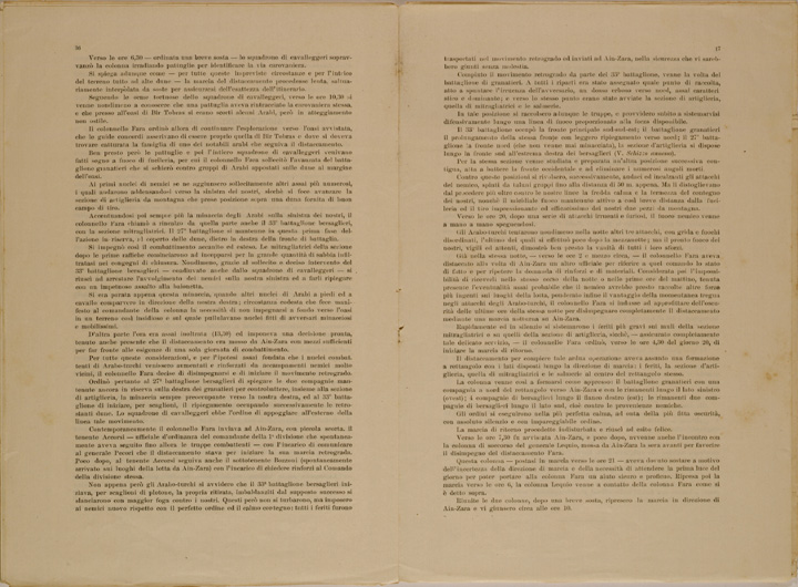 (N:30634) SPEDIZIONE IN TRIPOLITANIA ED IN CIRENAICA - BOLLETTINO N. 6 P. 16-17. (SE004649) Carte e stampe antiche: riproduzione a colori su carta (formato A2)