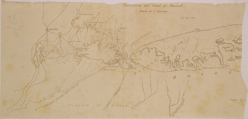 (N:31227) TERRITORIO DEL CAZA DI NALUT (SE005130) Carte e stampe antiche: riproduzione a colori su carta (formato A2)