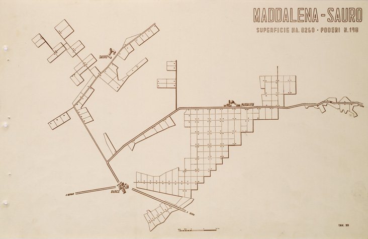 (N:31697) ENTE PER LA COLONIZZAZIONE DELLA LIBIA - TAVOLA XII - MADDALENA - SAURO. (SE005849) Carte e stampe antiche: riproduzione a colori su carta (formato A2)
