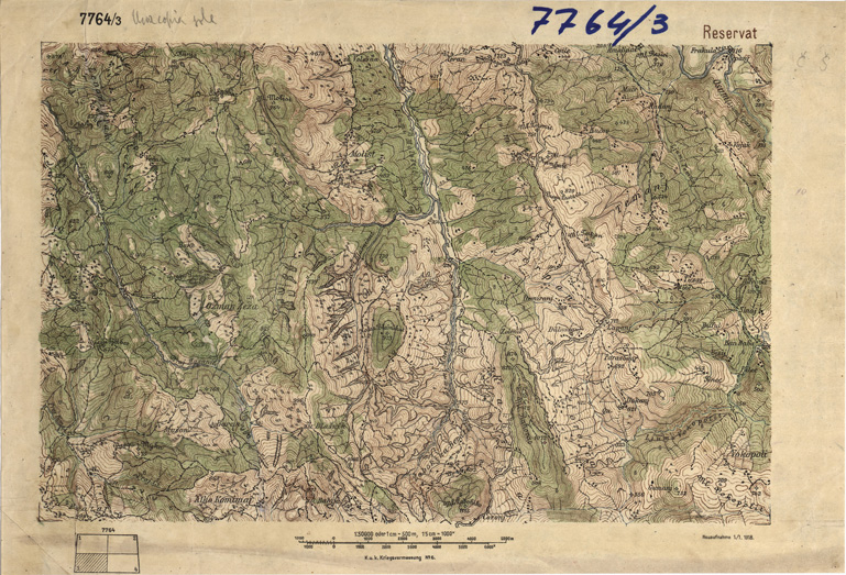 (N:35315) VALONA E CORSO DEL VOJUSA - FOGLIO 7764/3 (SE006356) Carte e stampe antiche: riproduzione a colori su carta (formato A2)