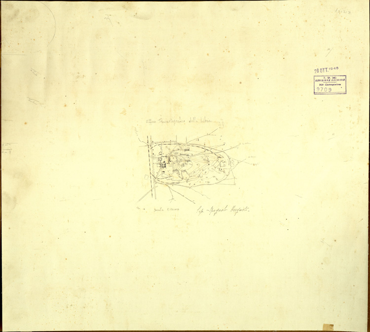 (N:33398) EL AZIZIA - PIANTA DELLA CITTA' (SE007837) Carte e stampe antiche: riproduzione a colori su carta (formato A2)