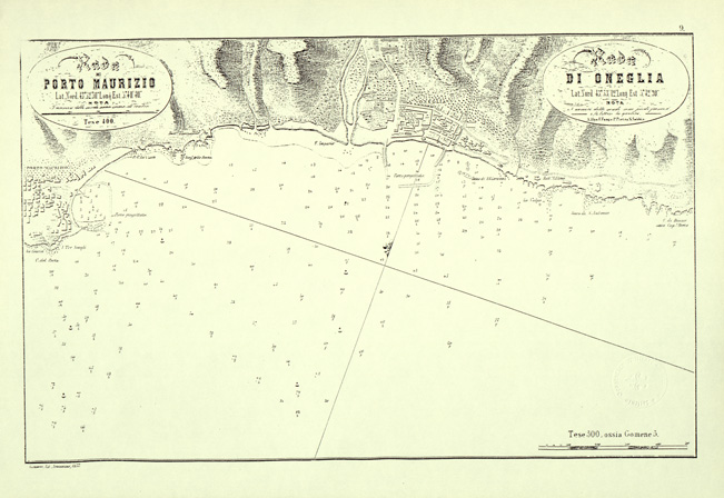 (N:10575) IL CONTRIBUTO SCIENTIFICO DELLA CARTOGRAFIA NAUTICA DELLA LIGURIA - Foglio 9 (B0002999) Carte e stampe antiche: riproduzione a colori su carta (formato A2)