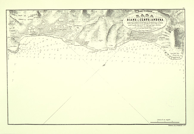 (N:10576) IL CONTRIBUTO SCIENTIFICO DELLA CARTOGRAFIA NAUTICA DELLA LIGURIA - Foglio 10 (B0003000) Carte e stampe antiche: riproduzione a colori su carta (formato A2)