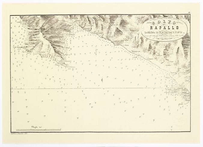 (N:10561) IL CONTRIBUTO SCIENTIFICO DELLA CARTOGRAFIA NAUTICA DELLA LIGURIA - Foglio 18 (B0003008) Carte e stampe antiche: riproduzione a colori su carta (formato A2)