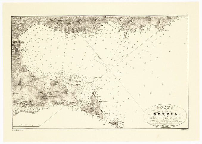(N:10567) IL CONTRIBUTO SCIENTIFICO DELLA CARTOGRAFIA NAUTICA DELLA LIGURIA - Foglio 23 (B0003013) Carte e stampe antiche: riproduzione a colori su carta (formato A2)