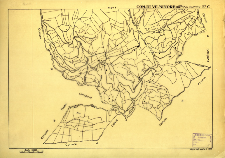 (N:12553) MAPPE CATASTALI D'ITALIA - PROVINCIA DI BRESCIA - Foglio C - COMUNE DI VILMINORE DI SCALVE Sez. VILMINORE (B0003849) Carte e stampe antiche: riproduzione a colori su carta (formato A2)