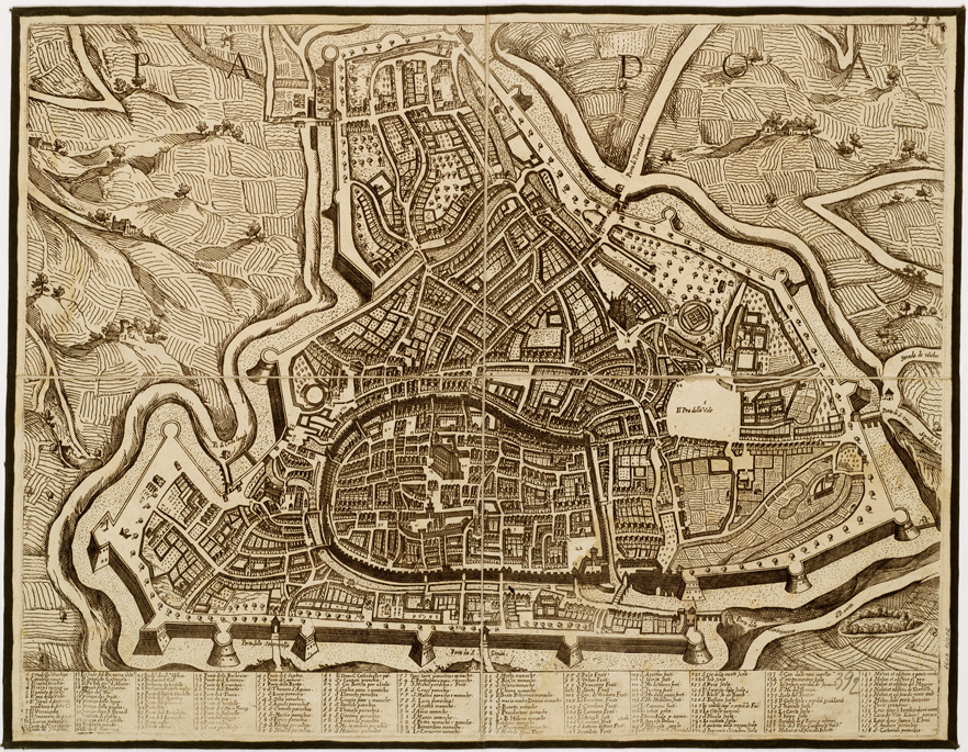 (N:13069) PADOA (s. a., s. d.) - PADOVA (B0007179) Carte e stampe antiche: riproduzione a colori su carta (formato A2)