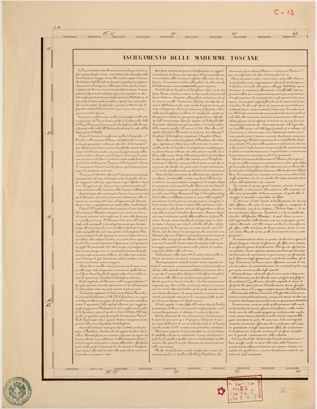 (N:7978) CARTA TOPOGRAFICA DELLE PROVINCIE LOMBARDO VENETO... - Foglio 1 (B0007775) Carte e stampe antiche: riproduzione a colori su carta (formato A2)